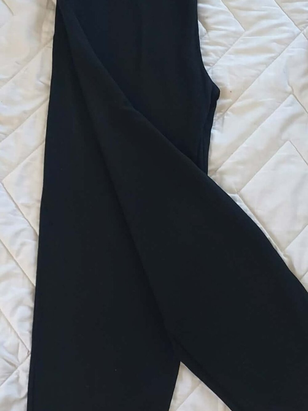 Janis Women's pants - size XL - black - NWT - 100% Extra fine Merino Wool